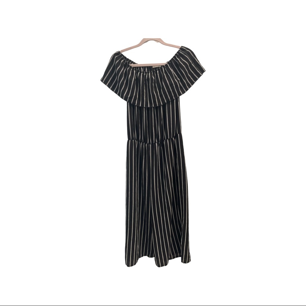 Black and white romper